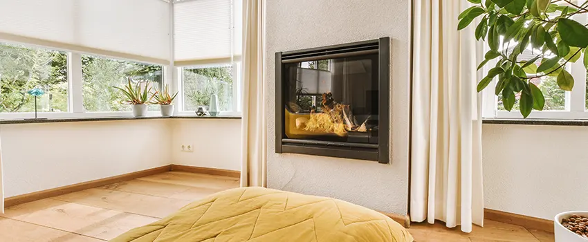 Residential Fireplace Ceramic Glass Installation in Champlin, MN