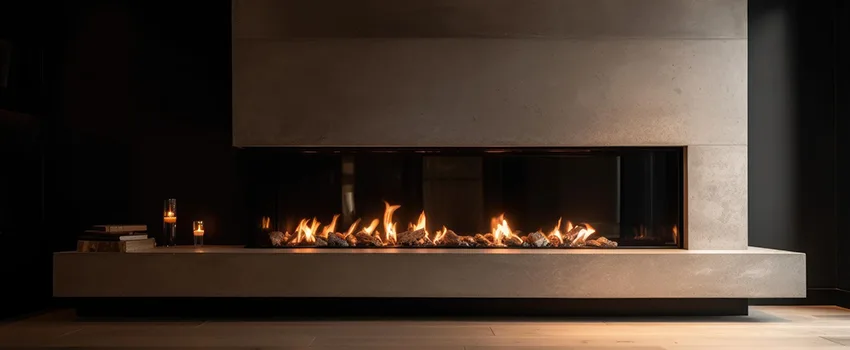 Gas Fireplace Ember Bed Design Services in Champlin, Minnesota