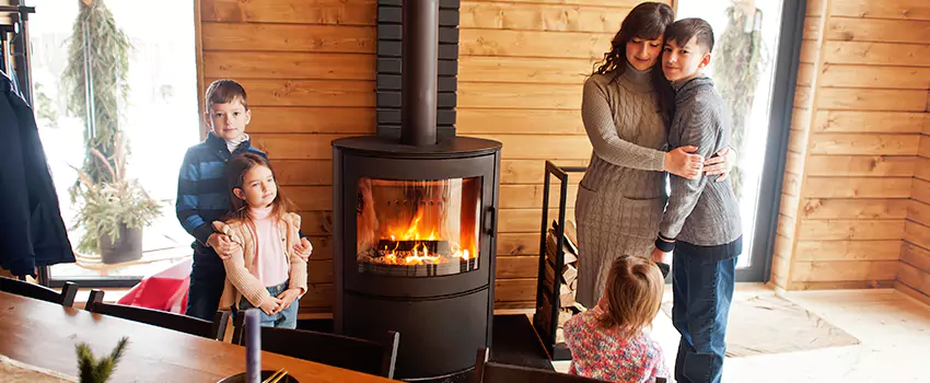 Morso Cast Iron Fireplace Insert Installation in Champlin, Minnesota