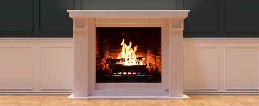 Open Flame Wood-Burning Fireplace Installation Services in Champlin, Minnesota