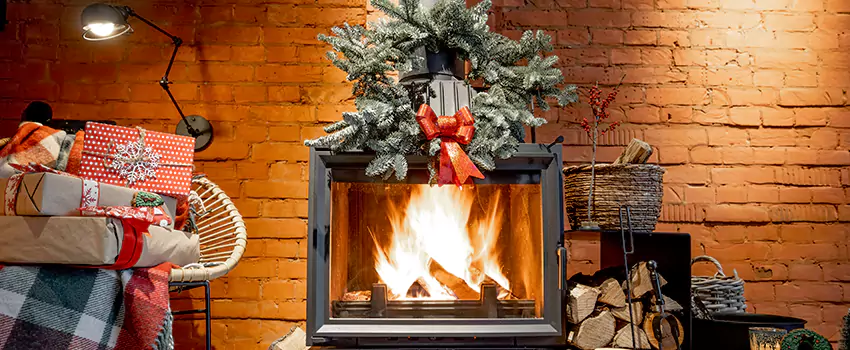 Travis Industries Linear Gas Fireplace Installation in Champlin, Minnesota